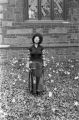 Alice Walker: Outside by church. New Haven, Conn. (AWaP 1-76-4 #76/77)