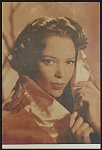 [Actress Dorothy Dandridge, head-and-shoulders portrait, facing front]