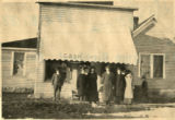 West Side Grocery store, northwest corner of Congress and Second Streets, Richland Center, Wisconsin, ca. 1920.