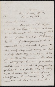 Letter to] Dear Garrison [manuscript