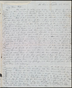 Letter from William Lloyd Garrison, At Sea, to Helen Eliza Garrison, August [i.e. July] 26, 1846 [through August 3, 1846]