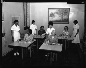 Home Ec[onomics] Contest at H[oward] U[niversity], April 1960 [cellulose acetate photonegative]