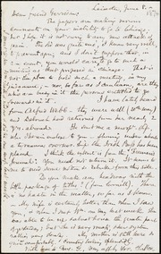 Letter to] Dear friend Garrison [manuscript