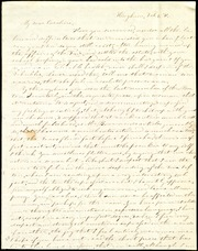 Letter to] My dear Caroline [manuscript