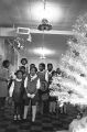 Children in the group "Buds of Promise" from Mt. Zion AME Zion Church in Montgomery, Alabama, singing at St. Jude Catholic Hospital in Montgomery, Alabama.