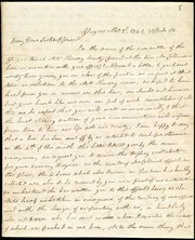 Letter to] Very Dear Sister & friend [manuscript