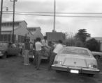 Workers striking at the Brockway Glass Company at 3480 Lower Wetumpka Road in Montgomery, Alabama.