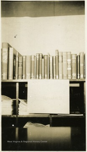 Bookshelf, Storer College, Harpers Ferry, W. Va.