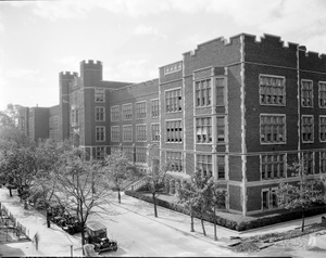 Dunbar High School (early view) [acetate film photonegative]