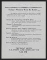 Betty Barber's Activities in 1975, Affirmative Action Speech to the Robeson County Council on the Status of Women