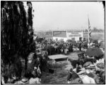 Scene at the dedication of China's pavilion site for the 1904 World's Fair