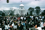 Marchers in front of the Capitol in Montgomery, Alabama, at the end of the Selma to Montgomery March.