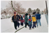 Hmong Cultural Center, New Year blessing with Shaman, St. Paul, Minnesota