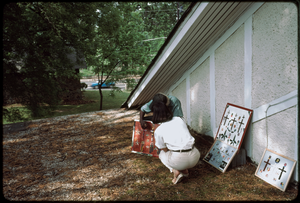 Outsider art: Theodore Hill. Maggie Holtzberg interviewing Theodore Hill with some of his visual art pieces