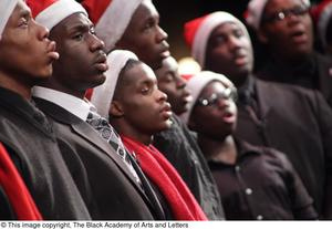 Choir Members Performing