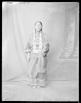 Dakota Rosebud Reservation woman, Susie Thunder Hawk, U. S. Indian School, St Louis, Missouri 1904