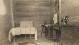 Small bedroom at Uchee Valley in Russell County, Alabama, possibly lodging for teachers or students at the African American school there.