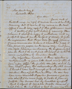 Letter from Samuel Fulton Clarke, Athol, [Massachusetts], to Samuel May, 1851 Sept[ember] 23d