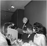 Martin Luther King, Jr.'s Nobel Peace Prize recognition dinner, National Conference of Christians and Jews, Dinkier Plaza Hotel, Atlanta, Georgia, January 27, 1965