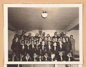 Photograph of a Boy Scout troop, Georgia