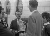 Witness arrives at the United States Court House for hearing on Orangeburg deaths