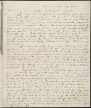 Letter to] My dear, courageous, faithful, indefatibable coadjutor [manuscript