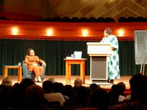 Cassandra Berry and Coretta King at 2005 E&D Conference