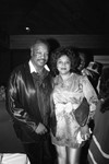 Paul Winfield and an unidentified woman posing together, Los Angeles, 1987