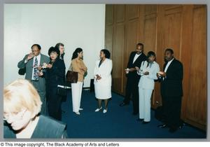 Photograph of a crowd of the Lipscomb Tribute attendees