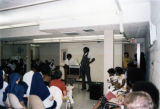 Speakers Cliff and Joyce Carter at Workshop, St. Alphonsus Rock Church, St. Louis, Missouri 1980