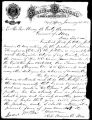 Letter, from James McPike, Jefferson City, Cole County to Benjamin Gratz Brown, January 25, 1872