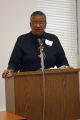 Phoebe Williams speaks at a 50th anniversary of Brown vs. Board of Education Conference, October 20, 2004