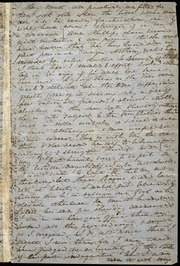 Letter to] My very dear Mary [manuscript