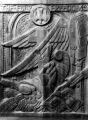Wood carving of the Four Freedoms