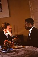 Conversation at dinner