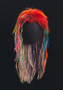 Rainbow wig worn by George Clinton