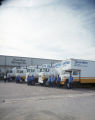 Guardian Movers trucks parked outside Guardian Storage, Inc., in Montgomery, Alabama.