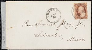 Letter from William Lloyd Garrison to Samuel May, [July 13, 1872]