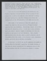 Programs, Organizations, and Subjects, 1930-1980s. Programs and Activities. ""Witness for Survival."" Testimony Selections. (Box 39, Folder 8)