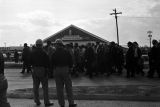 Civil rights marchers on the south side of the Edmund Pettus Bridge in Selma, Alabama, on Turnaround Tuesday.