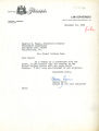 Letter of 1954 November 19