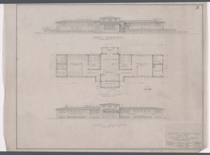 Hunting Island State Park Bath House Sketch White Area