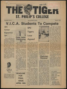 The Tiger (San Antonio, Tex.), Ed. 1, March 1980