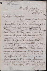 Letter from Elizabeth Pease Nichol, Edinburgh [Scotland], to William Lloyd Garrison, Sep[tembe]r 23, 1864