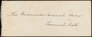 Letter from Elizabeth B. Chapman, Paris, to Samuel May, [18]