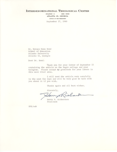 Interdenominational Theological Center (Atlanta, Ga.)