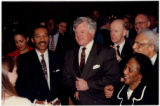 Kweisi Mfume and Ted Kennedy