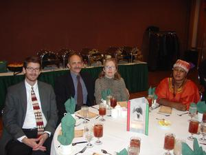 Attendees at Sojourner Truth table, BHM banquet 2006