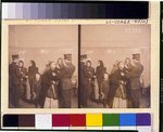 [Physical examination of female immigrants at Ellis Island, New York City]