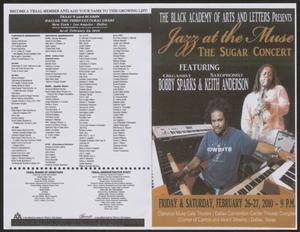 Program: Jazz at the Muse: the Sugar Concert